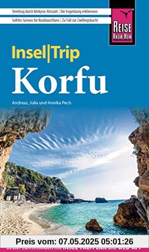 Reise Know-How InselTrip Korfu: Reiseführer mit Insel-Faltplan und kostenloser Web-App