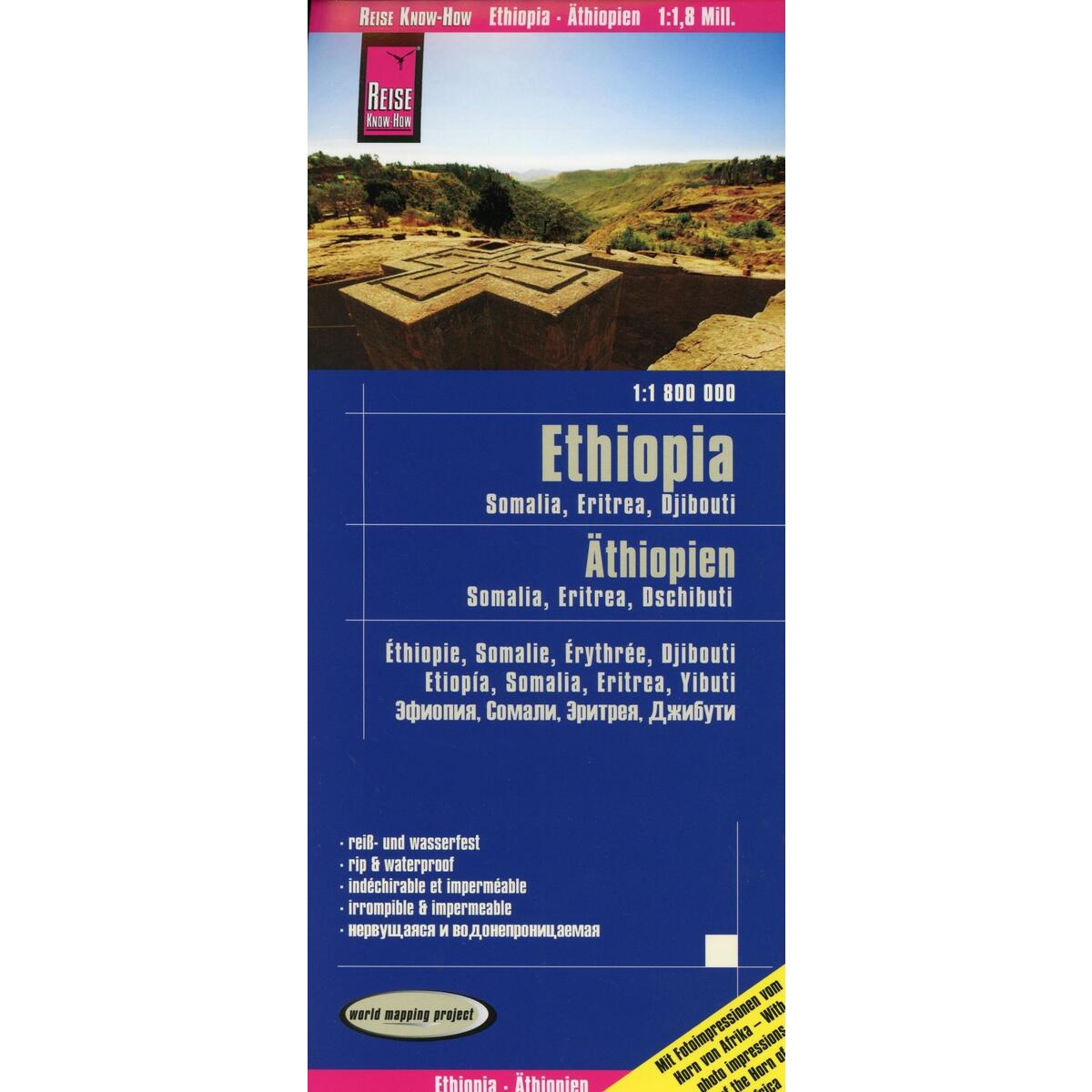 Reise Know-How Landkarte Äthiopien, Somalia, Eritrea, Dschibuti / Ethiopia, Soma... Reise Know-How Landkarte Äthiopien, Somalia, Eritrea, Dschibuti / Ethiopia, Soma... von Reise Know-How Rump GmbH