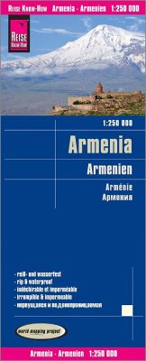 Reise Know-How Landkarte Armenien / Armenia / Arménie von Reise Know-How Verlag Peter Rump