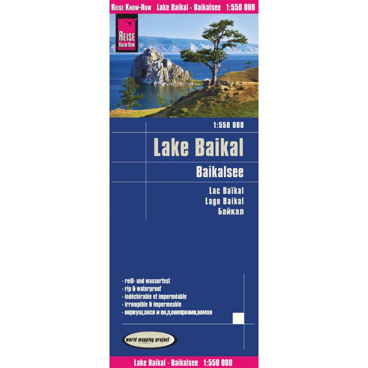 Reise Know-How Landkarte Baikalsee / Lake Baikal 1:550.000 Reise Know-How Landkarte Baikalsee / Lake Baikal 1:550.000 von Reise Know-How Rump GmbH