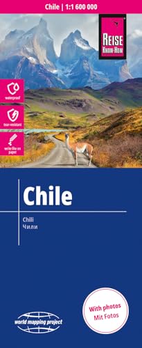 Reise Know-How Landkarte Chile (1:1.600.000): reiß- und wasserfest (world mapping project) von Reise Know-How