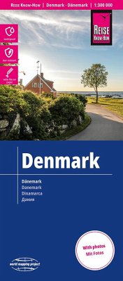Reise Know-How Landkarte Dänemark / Denmark (1:300.000) von Reise Know-How Verlag Peter Rump