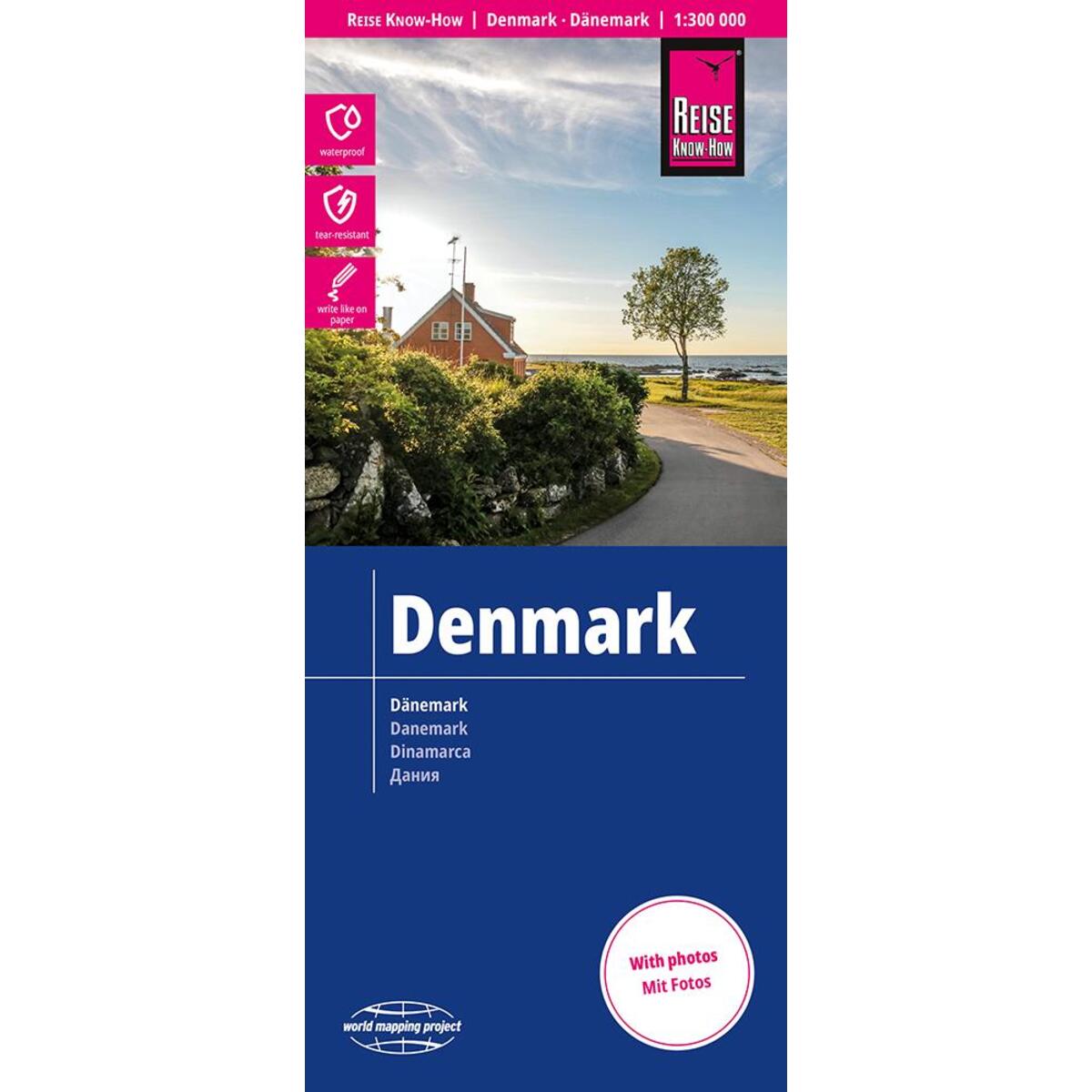 Reise Know-How Landkarte Dänemark / Denmark (1:300.000) von Reise Know-How Rump GmbH