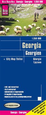 Reise Know-How Landkarte Georgien / Georgia (1:350.000). Géorgi von Reise Know-How Verlag Peter Rump