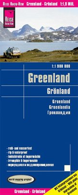 Reise Know-How Landkarte Grönland / Greenland (1:1.900.000) von Reise Know-How Verlag Peter Rump