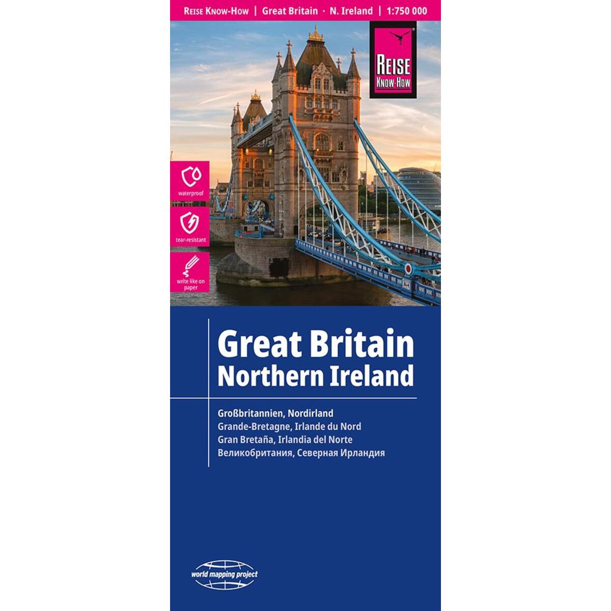 Reise Know-How Landkarte Großbritannien 1 : 750 000 Reise Know-How Landkarte Großbritannien 1 : 750 000 von Reise Know-How Rump GmbH
