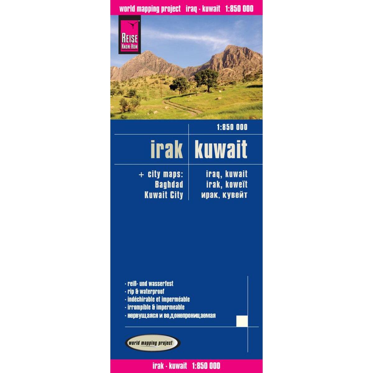 Reise Know-How Landkarte Irak, Kuwait 1 : 850.000 von Reise Know-How Rump GmbH