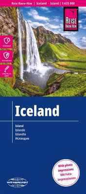 Reise Know-How Landkarte Island / Iceland (1:425.000) von Reise Know-How Verlag Peter Rump