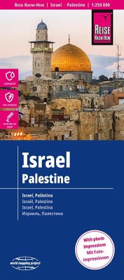 Reise Know-How Landkarte Israel, Palästina / Israel, Palestine (1:250.000) von Reise Know-How Verlag Peter Rump