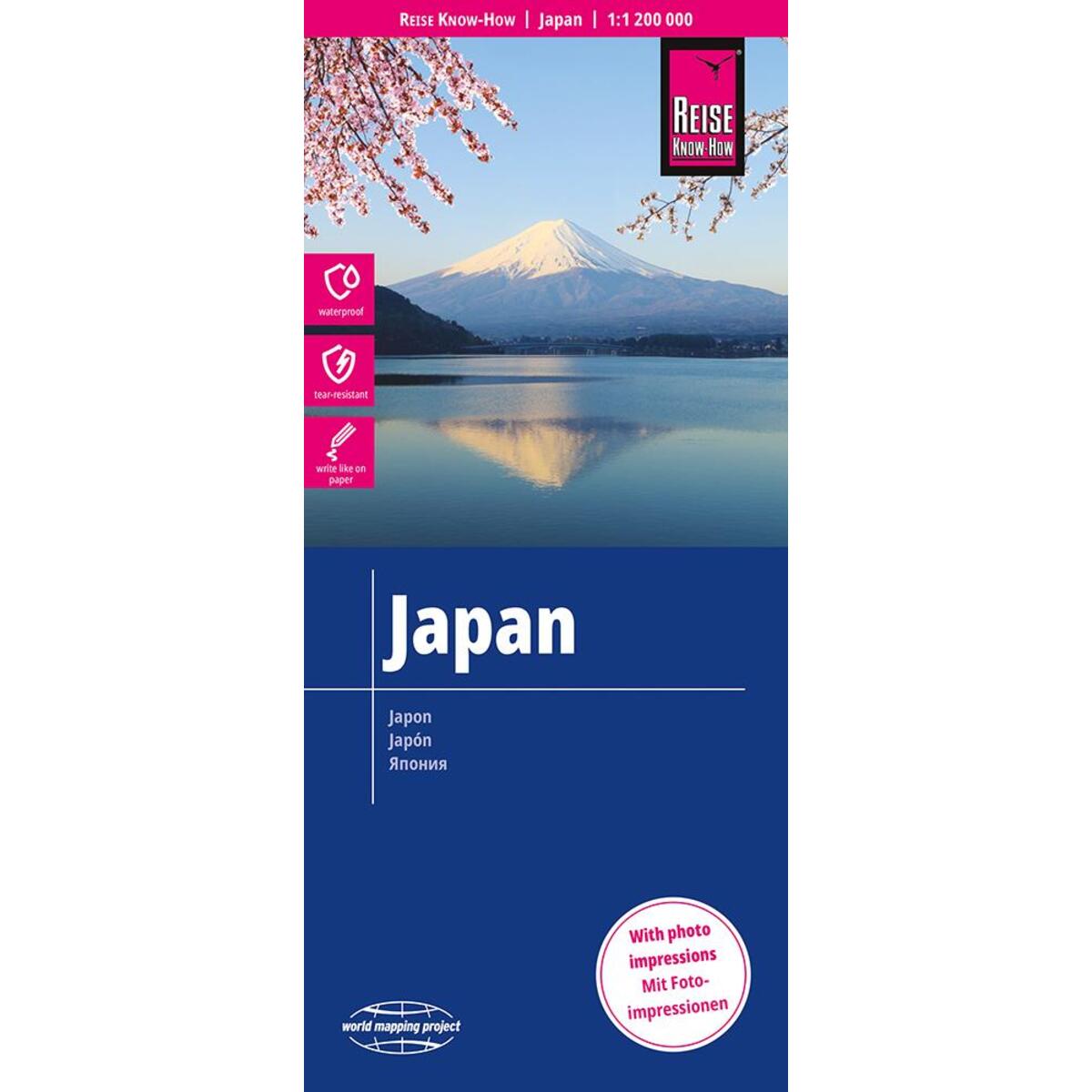 Reise Know-How Landkarte Japan 1 : 1.200.000 Reise Know-How Landkarte Japan 1 : 1.200.000 von Reise Know-How Rump GmbH