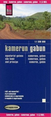 Reise Know-How Landkarte Kamerun, Gabun. Cameroon, Gabon. Cameroun, Gabon; Camerún, Gabón von Reise Know-How Verlag Peter Rump