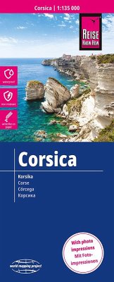 Reise Know-How Landkarte Korsika / Corsica (1:135.000) von Reise Know-How Verlag Peter Rump