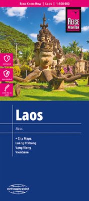 Reise Know-How Landkarte Laos von Reise Know-How Verlag Peter Rump
