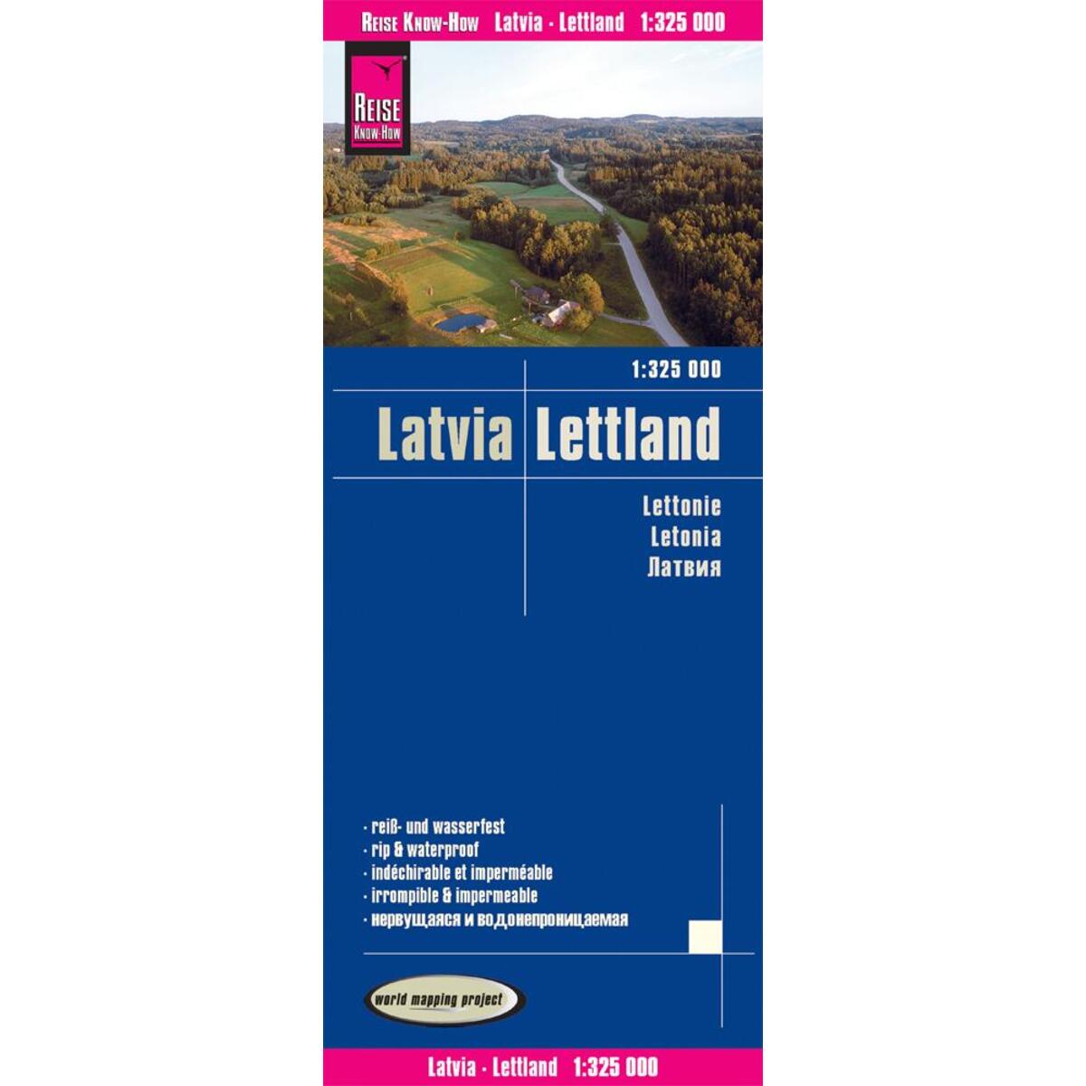 Reise Know-How Landkarte Lettland / Latvia 1:325.000 Reise Know-How Landkarte Lettland / Latvia 1:325.000 von Reise Know-How Rump GmbH