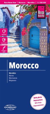 Reise Know-How Landkarte Marokko (1:1.000.000). Morocco von Reise Know-How Verlag Peter Rump