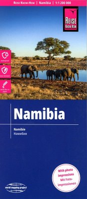 Reise Know-How Landkarte Namibia (1:1.200.000). Namibie von Reise Know-How Verlag Peter Rump
