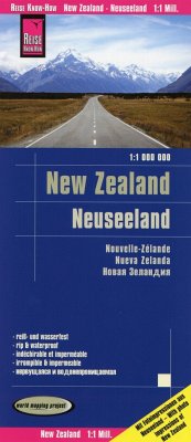 Reise Know-How Landkarte Neuseeland / New Zealand (1:1.000.000) von Reise Know-How Verlag Peter Rump