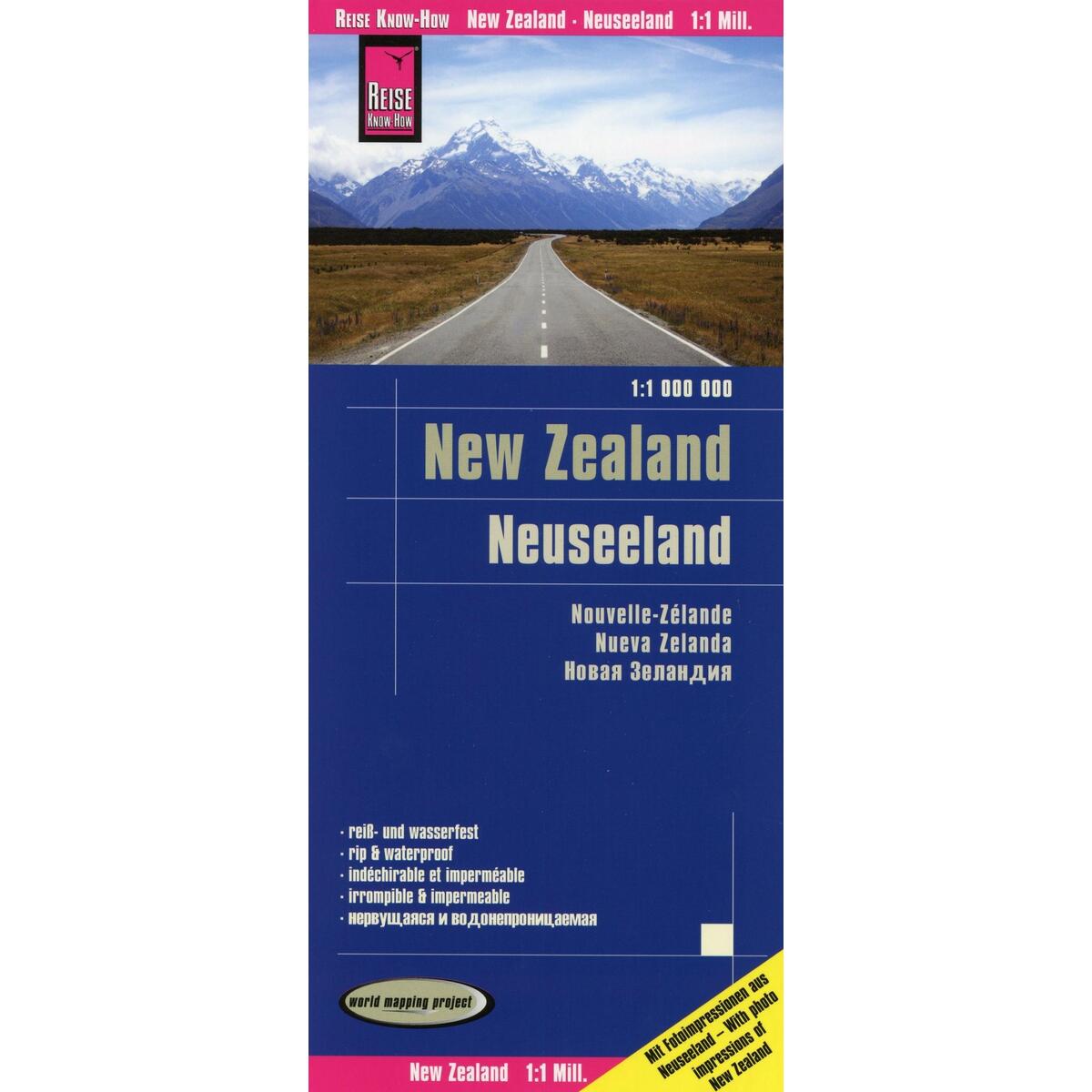 Reise Know-How Landkarte Neuseeland 1 : 1.000.000 Reise Know-How Landkarte Neuseeland 1 : 1.000.000 von Reise Know-How Rump GmbH