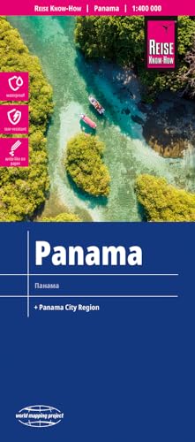 Reise Know-How Landkarte Panama (1:400.000): reiß- und wasserfest (world mapping project) von Reise Know-How Verlag Peter Rump GmbH