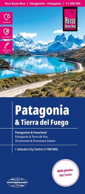 Reise Know-How Landkarte Patagonien, Feuerland / Patagonia, Tierra del Fuego (1:1.400.000) von Reise Know-How Verlag Peter Rump