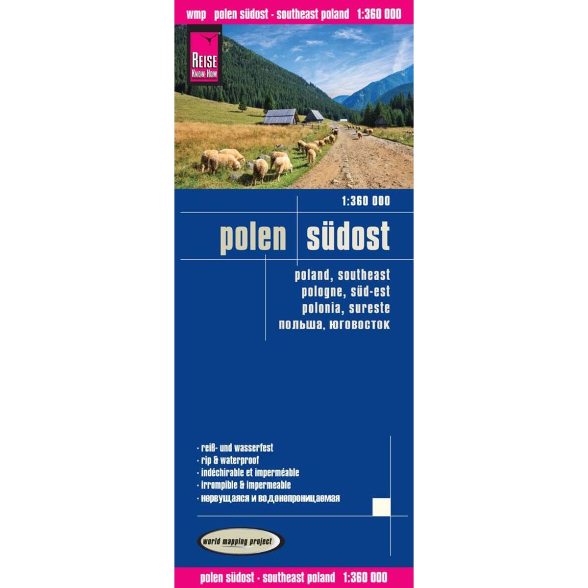 Reise Know-How Landkarte Polen, Südost 1 : 360.000 Reise Know-How Landkarte Polen, Südost 1 : 360.000 von Reise Know-How Rump GmbH