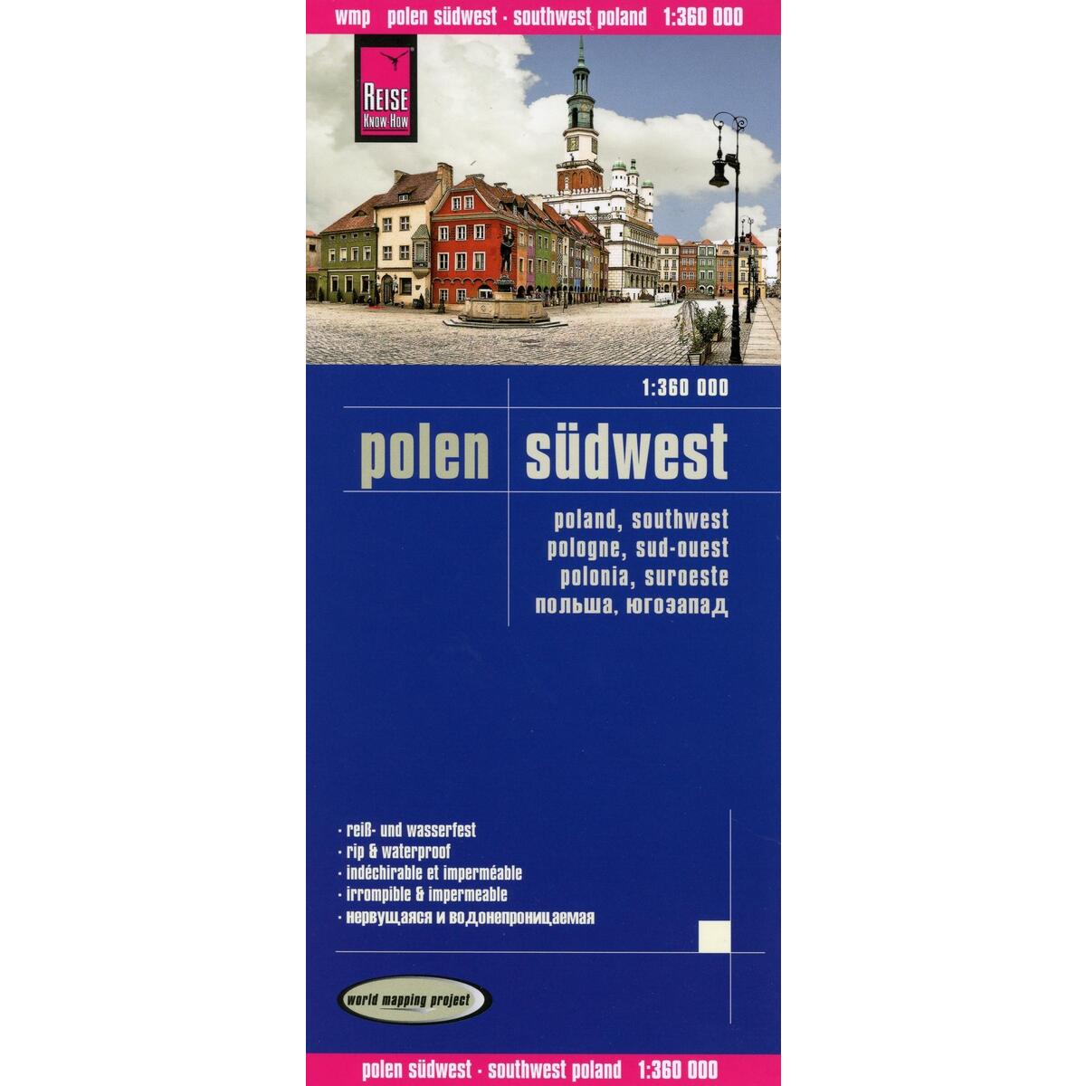 Reise Know-How Landkarte Polen, Südwest 1 : 360.000 Reise Know-How Landkarte Polen, Südwest 1 : 360.000 von Reise Know-How Rump GmbH