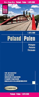 Reise Know-How Landkarte Polen / Poland (1:675.000) von Reise Know-How Verlag Peter Rump