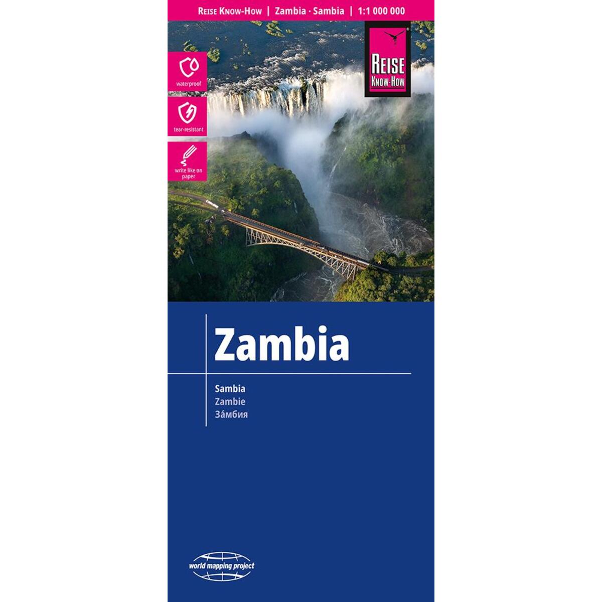 Reise Know-How Landkarte Sambia 1:1.000.000 Reise Know-How Landkarte Sambia 1:1.000.000 von Reise Know-How Rump GmbH