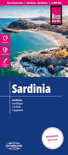 Reise Know-How Landkarte Sardinien / Sardinia (1:200.000): reiß- und wasserfest (world mapping project)