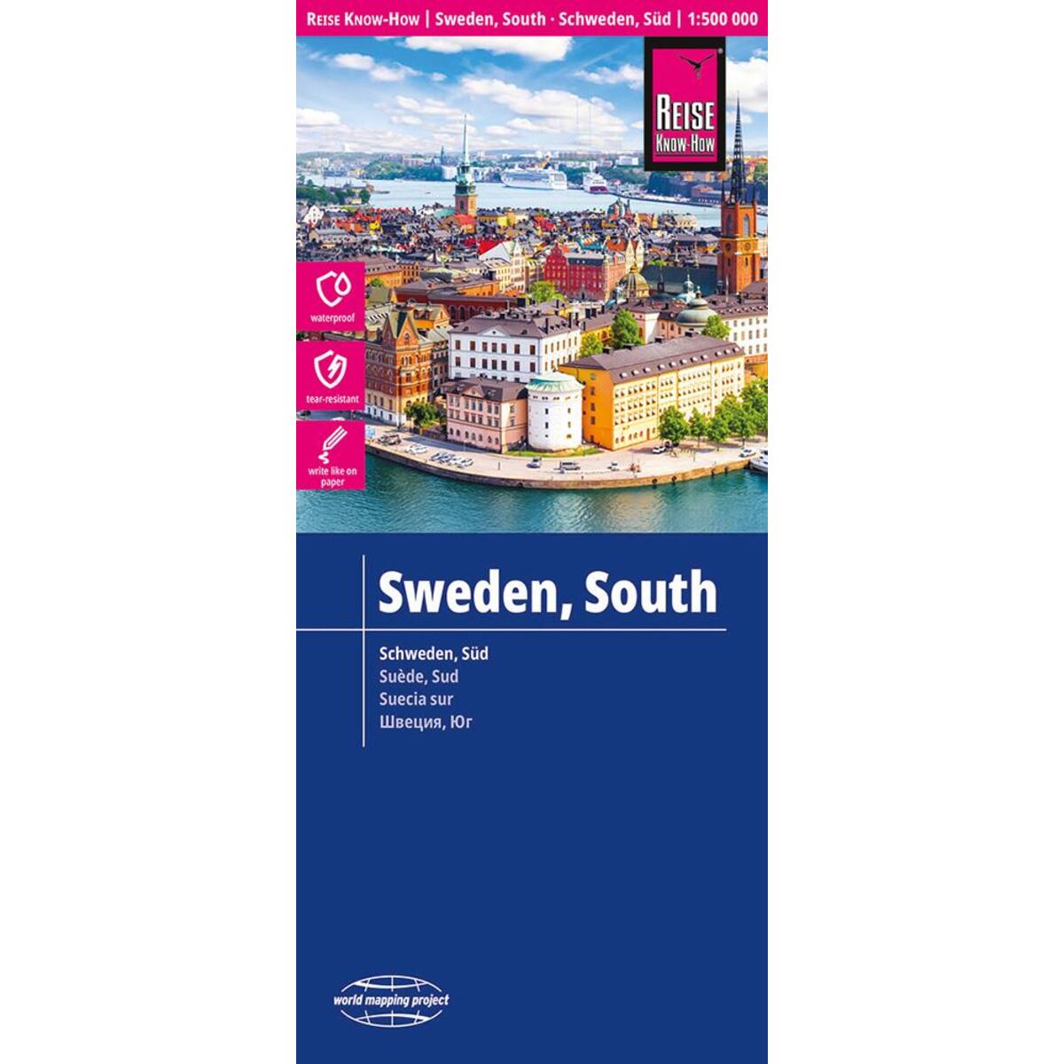 Reise Know-How Landkarte Schweden Süd 1 : 500 000 Reise Know-How Landkarte Schweden Süd 1 : 500 000 von Reise Know-How Rump GmbH