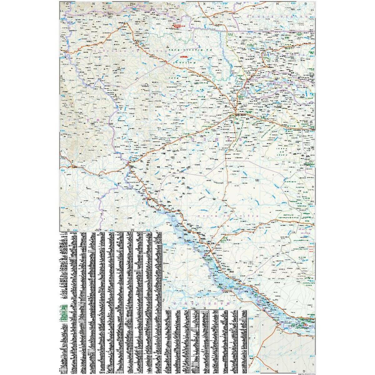 Reise Know-How Landkarte Senegal, Gambia 1 : 550 000 von Reise Know-How Rump GmbH