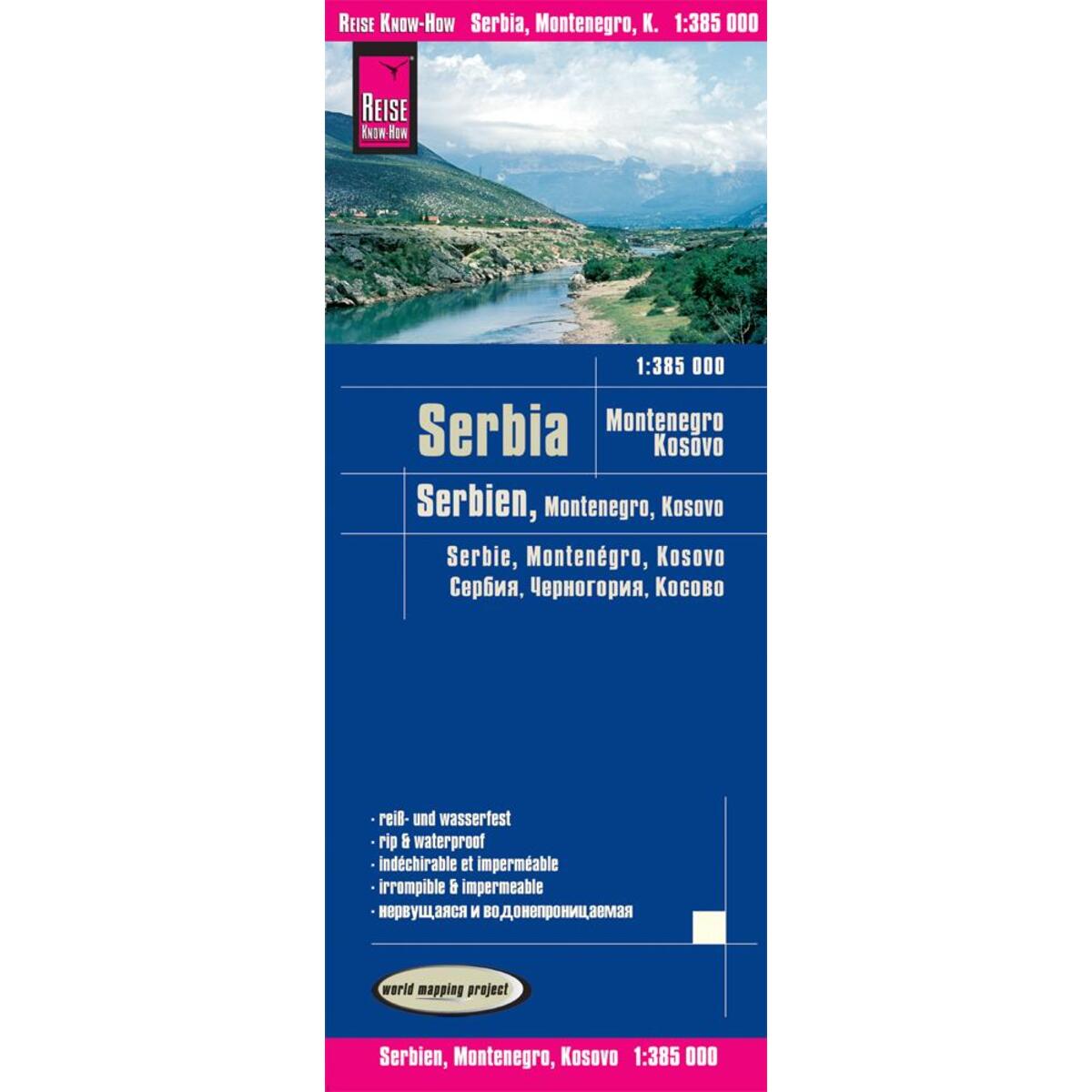 Reise Know-How Landkarte Serbien, Montenegro, Kosovo 1 : 385.000 Reise Know-How Landkarte Serbien, Montenegro, Kosovo 1 : 385.000 von Reise Know-How Rump GmbH