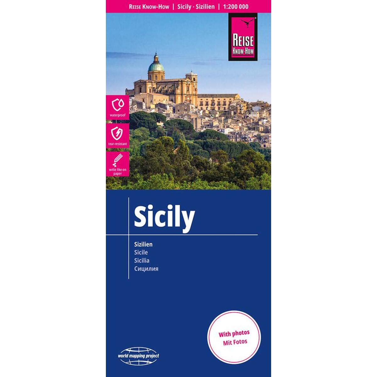 Reise Know-How Landkarte Sizilien 1 : 200.000 Reise Know-How Landkarte Sizilien 1 : 200.000 von Reise Know-How Rump GmbH