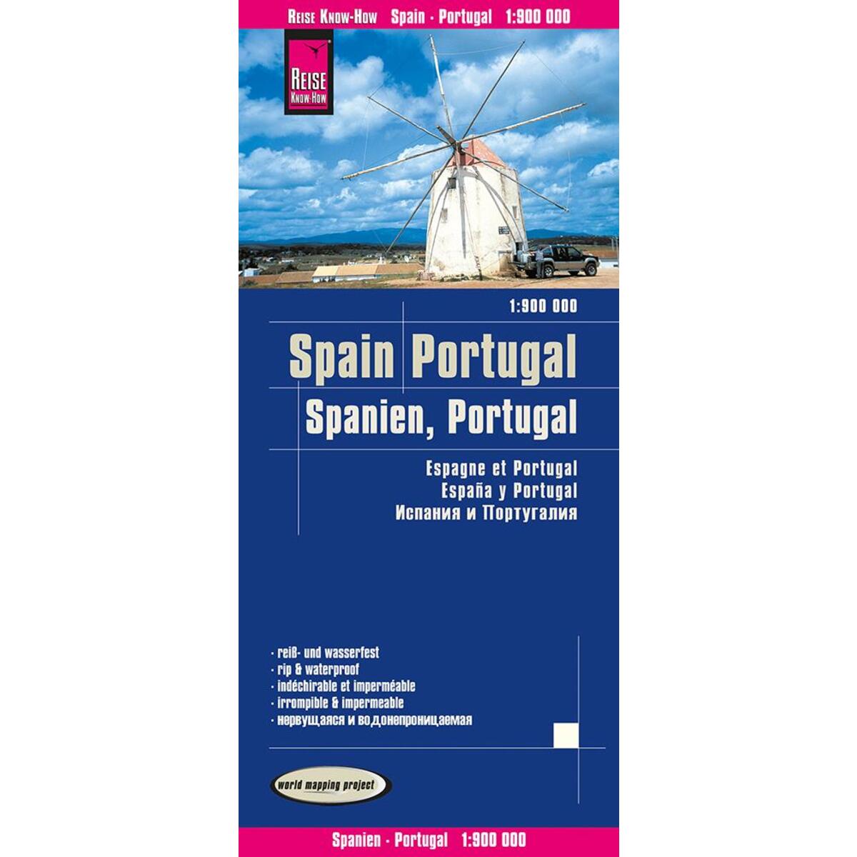 Reise Know-How Landkarte Spanien, Portugal 1:900.000 Reise Know-How Landkarte Spanien, Portugal 1:900.000 von Reise Know-How Rump GmbH