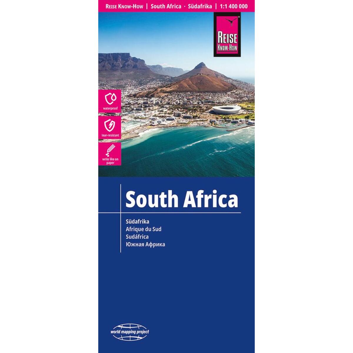 Reise Know-How Landkarte Südafrika (1:1.400.000) von Reise Know-How Rump GmbH