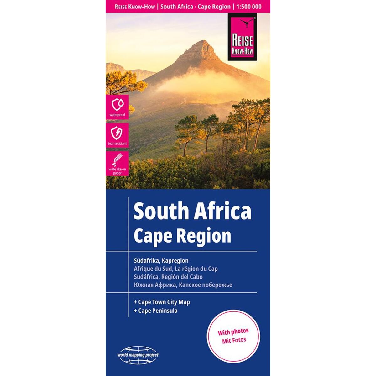 Reise Know-How Landkarte Südafrika Kapregion 1 : 500.000 Reise Know-How Landkarte Südafrika Kapregion 1 : 500.000 von Reise Know-How Rump GmbH
