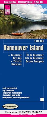 Reise Know-How Landkarte Vancouver Island (1:250.000): reiß- und wasserfest (world mapping project)