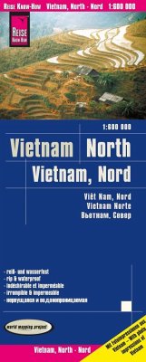 Reise Know-How Landkarte Vietnam Nord (1:600.000) von Reise Know-How Verlag Peter Rump