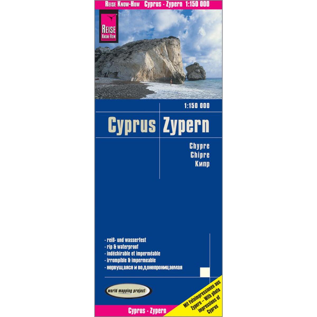 Reise Know-How Landkarte Zypern / Cyprus 1:150.000 Reise Know-How Landkarte Zypern / Cyprus 1:150.000 von Reise Know-How Rump GmbH