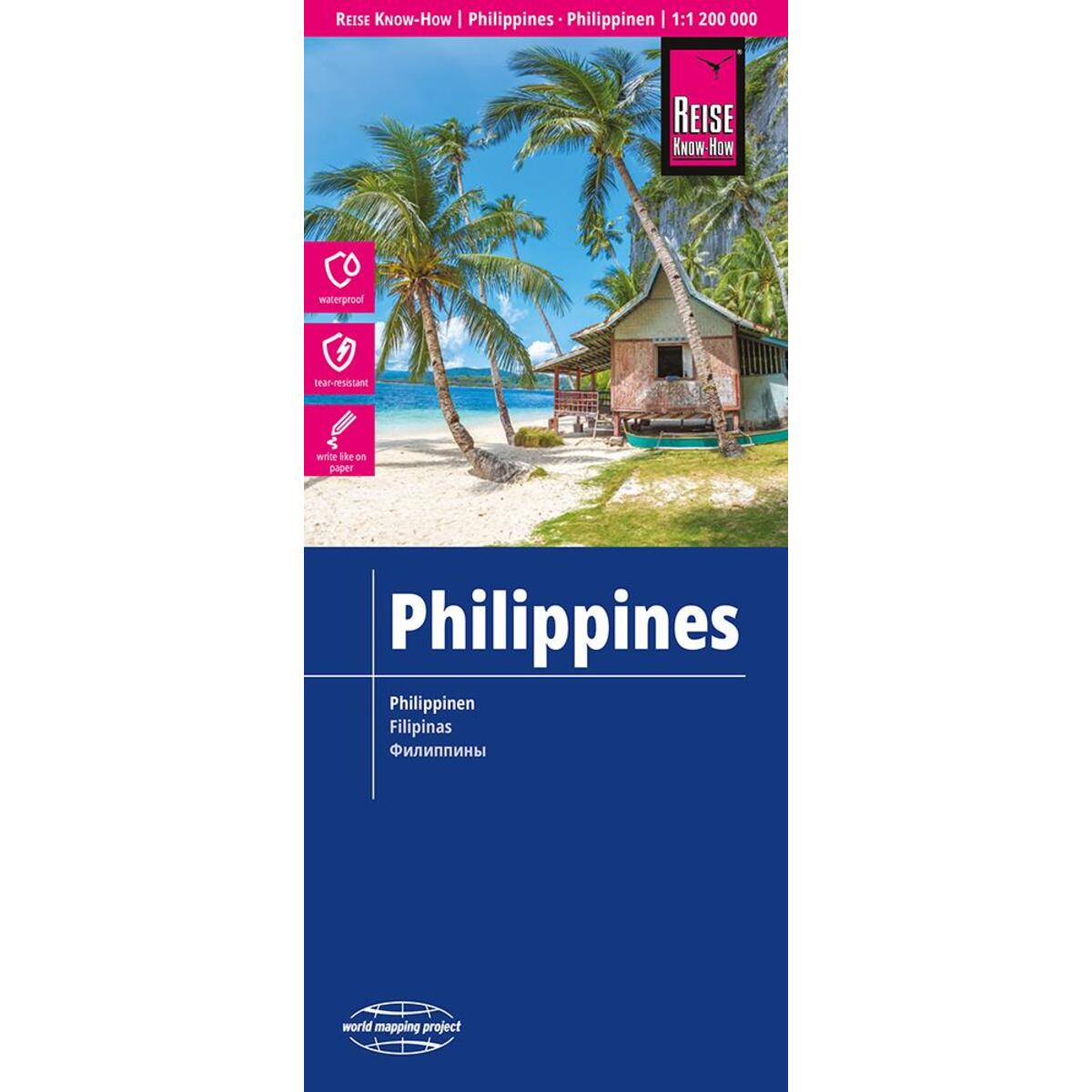 Reise Know-How Philippinen (1:1.200.000) von Reise Know-How Rump GmbH