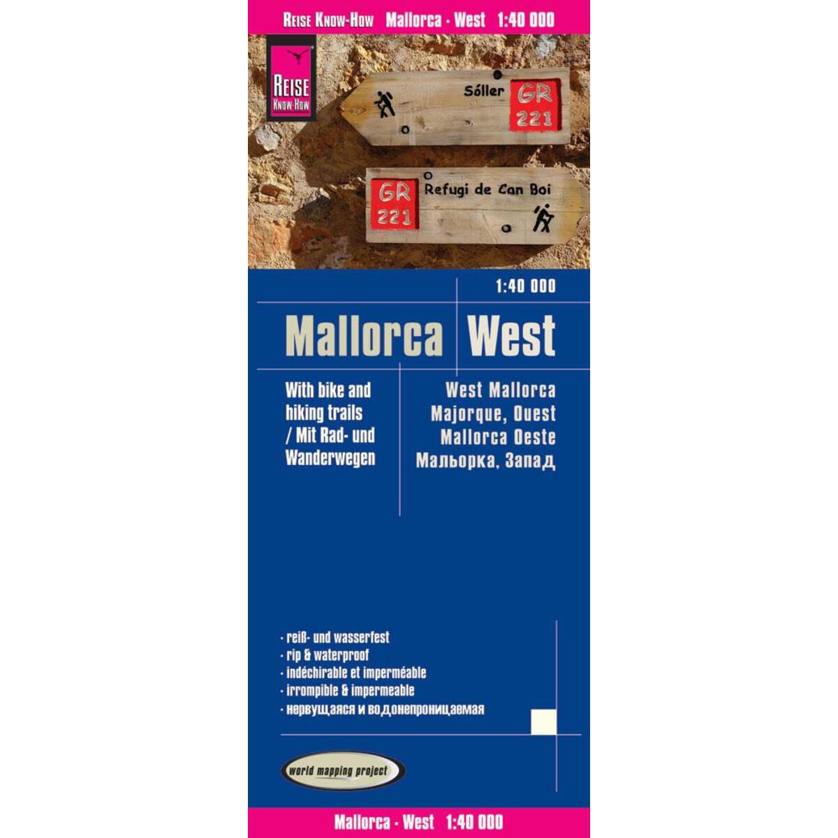 Reise Know-How Rad- und Wanderkarte Mallorca West (1:40.000) von Reise Know-How Rump GmbH