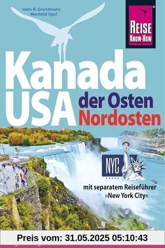 Reise Know-How Reiseführer Kanada Osten / USA Nordosten