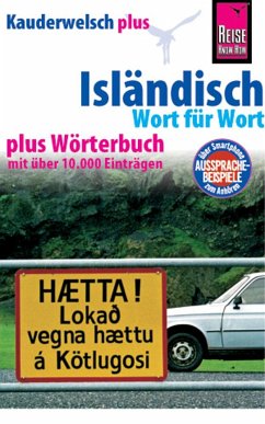Reise Know-How Sprachführer Isländisch - Wort für Wort plus Wörterbuch von Reise Know-How Verlag Peter Rump