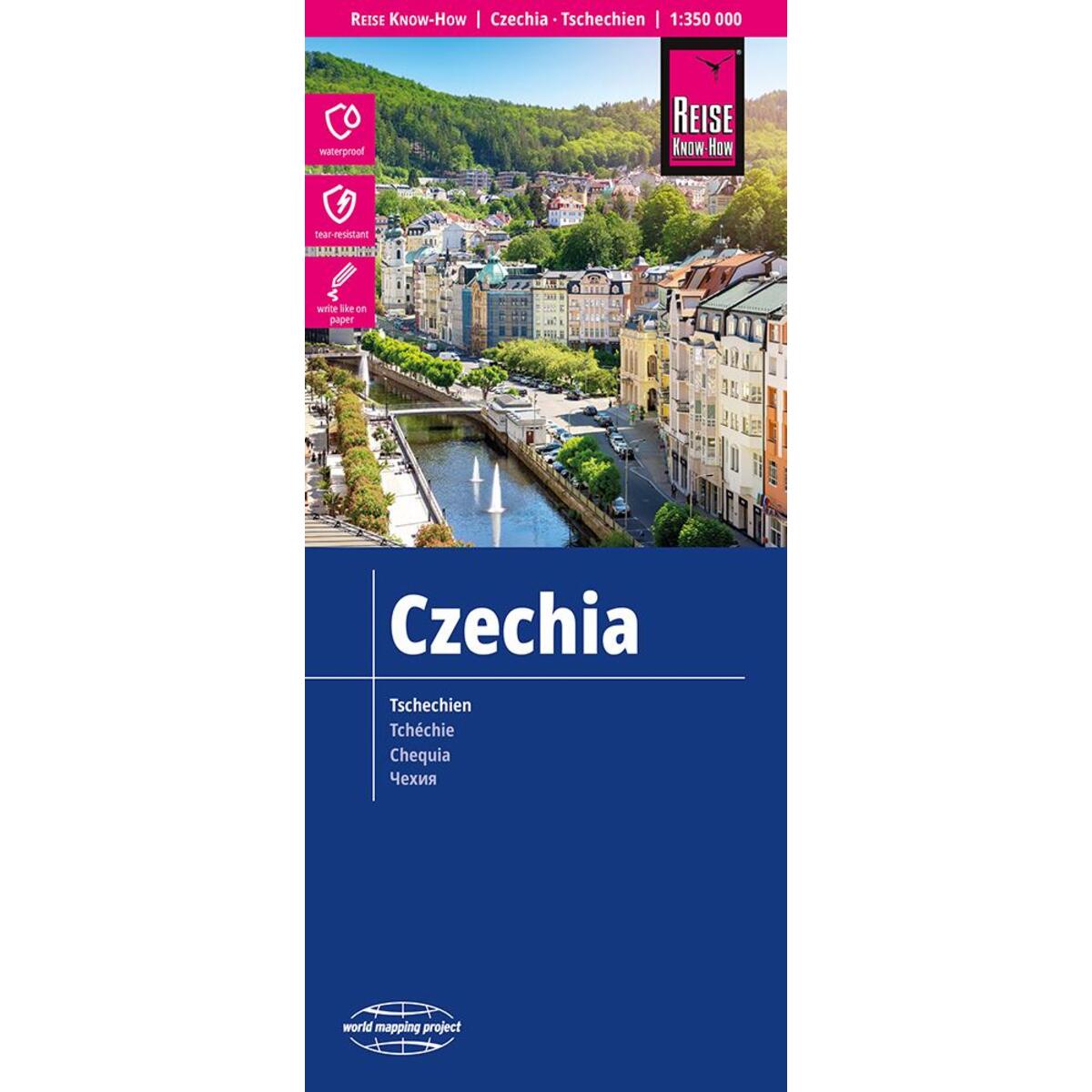 Reise Know-How Tschechien / Czechia (1:350.000) von Reise Know-How Rump GmbH