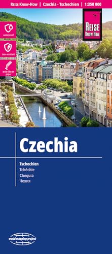 Reise Know-How Tschechien / Czechia (1:350.000): reiß- und wasserfest (world mapping project) von Reise Know-How Verlag Peter Rump GmbH