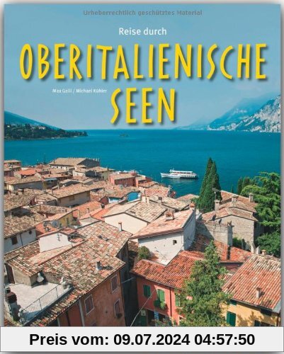Reise durch die OBERITALIENISCHE SEEN - Ein Bildband mit über 200 Bildern - STÜRTZ Verlag