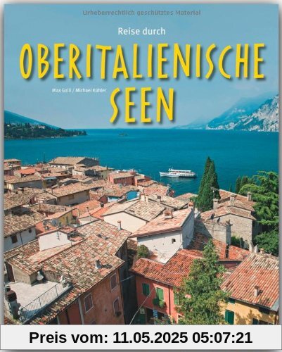 Reise durch die OBERITALIENISCHE SEEN - Ein Bildband mit über 200 Bildern - STÜRTZ Verlag