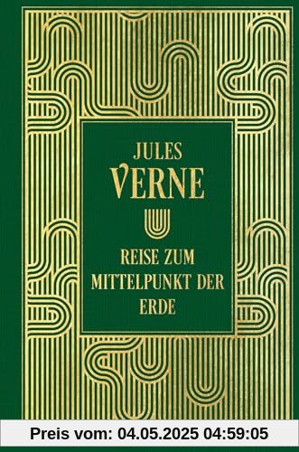Reise zum Mittelpunkt der Erde: Leinen mit Goldprägung