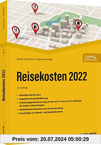 Reisekosten 2022 (Haufe Fachbuch)