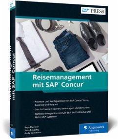 Reisemanagement mit SAP Concur von Rheinwerk Verlag